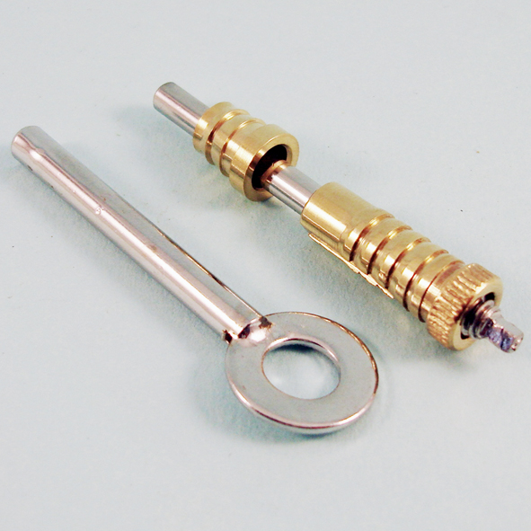 THD198/PB • 070mm • Polished Brass • Sash & Case Dual Screw